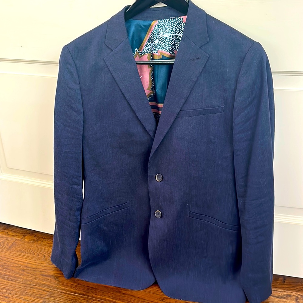 Ted Baker blazer. Worn once. Size 4 (Large)